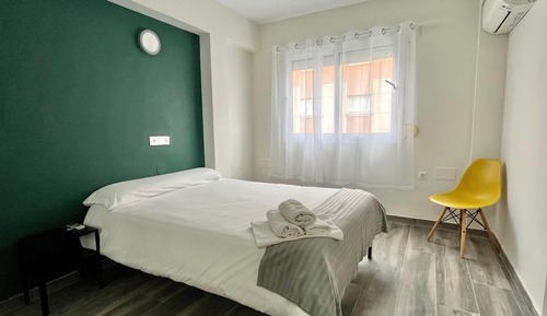 Chambre Double, salle de bains commune