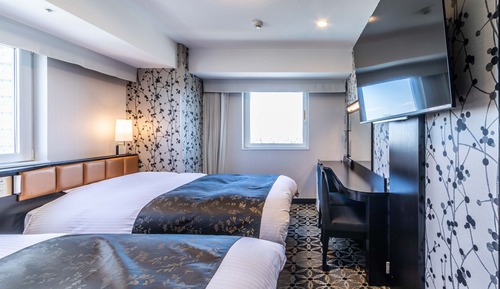 Chambre avec lits jumeaux, non-fumeurs, en angle