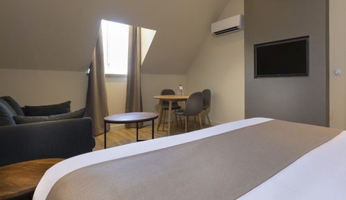Appartement, 1 grand lit, vue cour intérieure