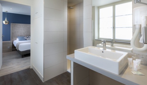 Penthouse Confort, vue cour intérieure