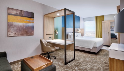 Suite, 1 très grand lit (Mobility/Hearing Access, Roll-In Shwr)