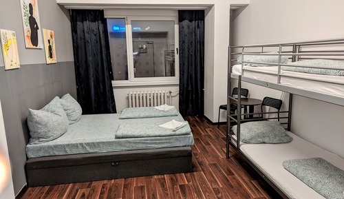 Chambre, non-fumeurs (8 Beds)