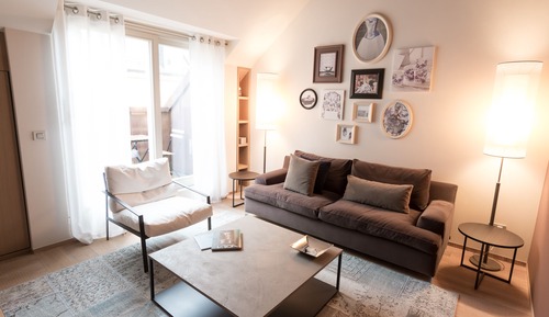 Penthouse, 2 chambres, balcon