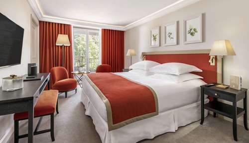 Chambre Classique, vue parc