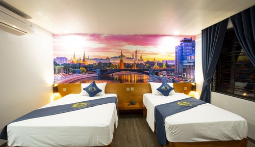 Chambre Double ou avec lits jumeaux, vue ville