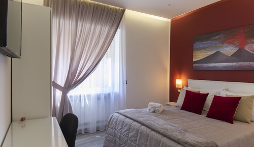 Chambre Double Deluxe, vue ville (Stanza Fuoco)