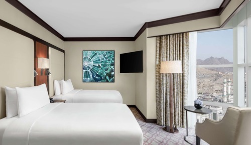 Suite Junior, 2 lits une place, vue baie