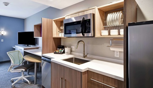 Studio, 2 grands lits, accessible aux personnes à mobilité réduite (Hearing, Spa Shower)