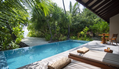 Villa Deluxe, 1 chambre (Sunset Deluxe Beach Pool Villa)