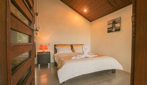 Bungalow Exclusif, 1 grand lit, balcon, vue plage