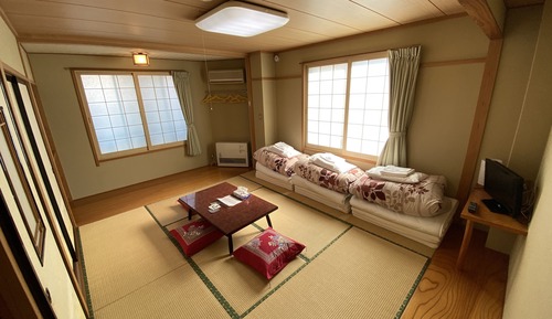 Chambre Triple Tradition, salle de bains commune (Japanese Style, Private Toilet)