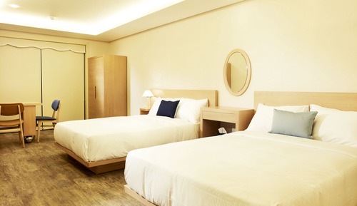 Chambre Deluxe avec lits jumeaux, vue océan