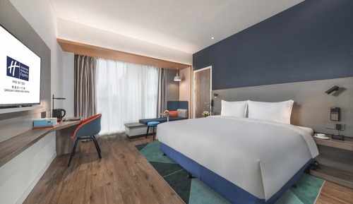 Chambre, 1 très grand lit, accessible aux personnes à mobilité réduite