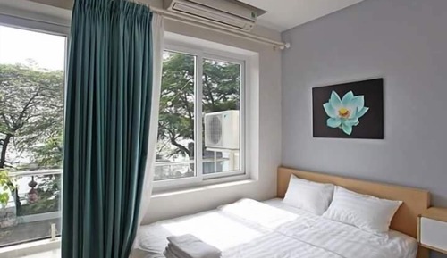 Appartement Deluxe, 1 grand lit, balcon, en bord de lac (Floor 2)