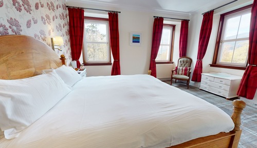 Chambre Supérieure, 1 très grand lit, vue lac