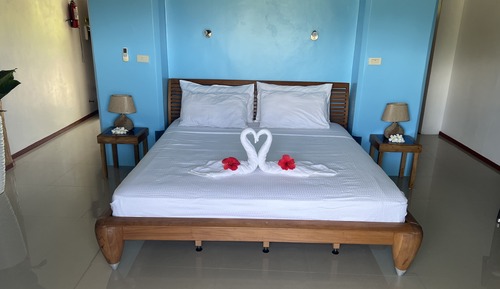 Chambre Deluxe Double ou avec lits jumeaux, 1 chambre, vue jardin