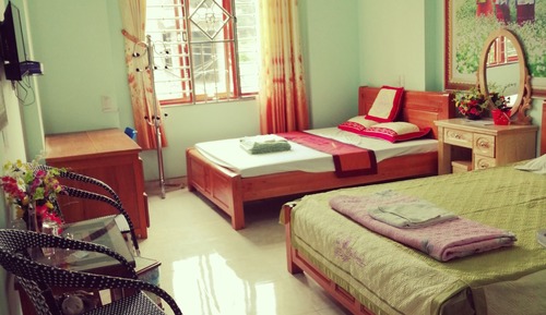 Chambre Quadruple Confort, 2 lits doubles