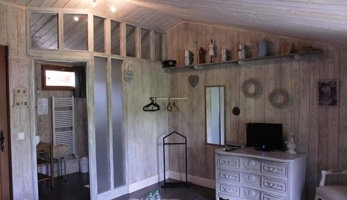 Chambre Double, vue fleuve (Hévéa)