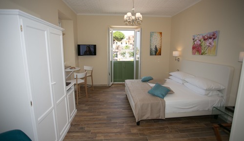 Chambre Double Deluxe, balcon, vue mer (Principessa Costanza)