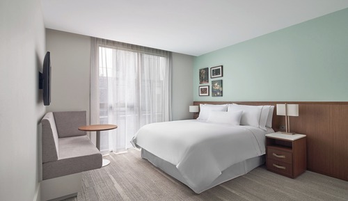 Chambre, 1 très grand lit, non-fumeurs, avec vue