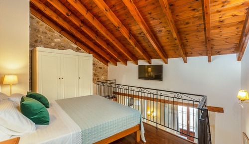 Appartement Duplex Supérieur, balcon, vue piscine