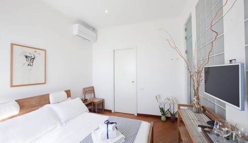 Chambre Double Standard, 1 lit double, vue mer