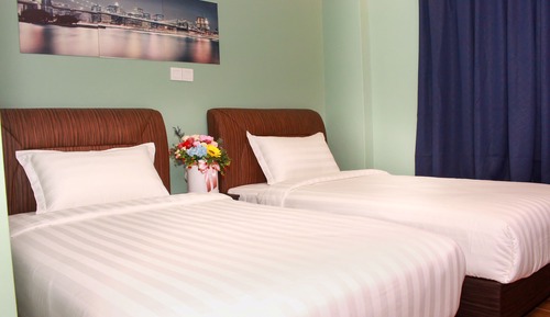 Chambre Deluxe avec lits jumeaux, 2 lits une place