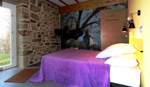 Chambre Double Standard, 1 lit double, accessible aux personnes à mobilité réduite (001 Campanario)