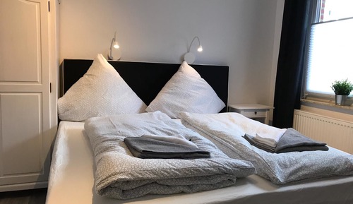 Chambre Triple Confort, plusieurs lits, vue jardin