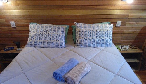 Cabane Romantique, vue jardin