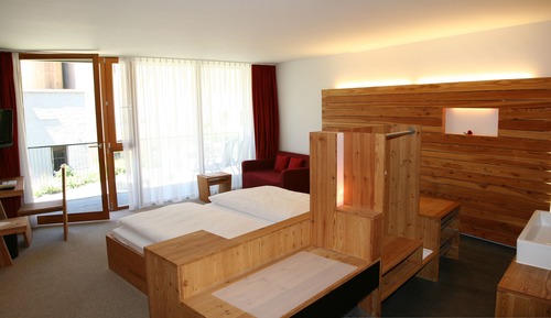 Chambre Double Supérieure, vue jardin