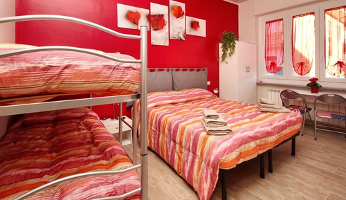 Chambre Quadruple, balcon