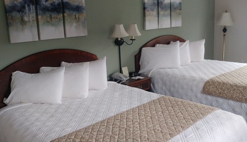 Chambre, 2 grands lits