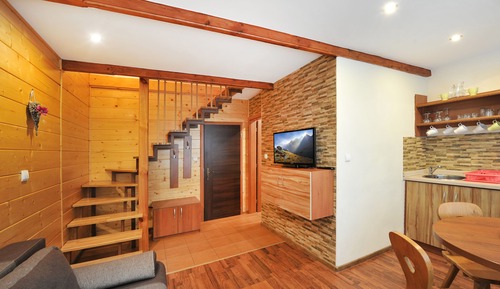 Cottage Supérieur, 2 chambres, coin cuisine, côté montagne