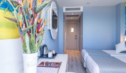 Chambre Deluxe avec lits jumeaux, vue ville