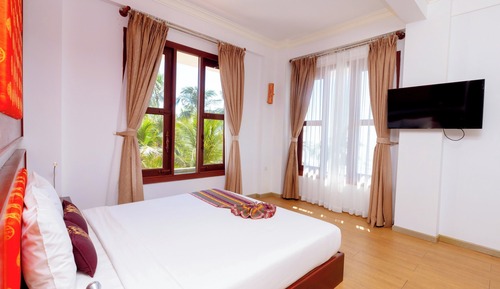 Chambre Familiale, vue jardin