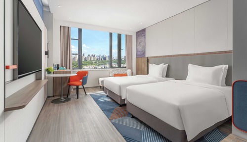 Chambre Standard, 2 lits doubles (High Floor)