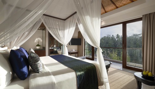 Villa, 2 chambres, piscine privée, vue établissement