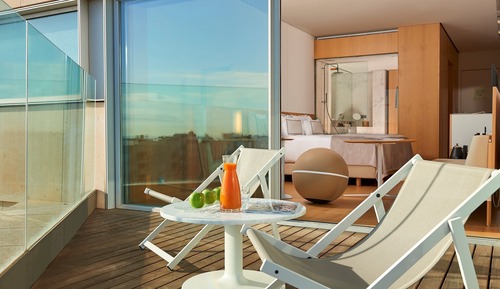 The Level, Chambre Double, terrasse