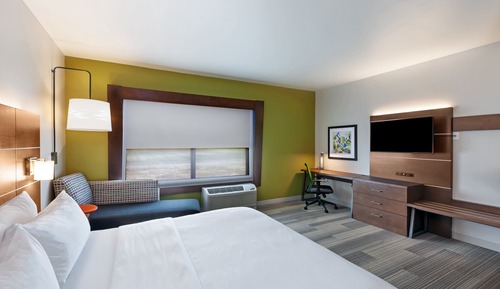 Chambre Standard, 1 très grand lit, accessible aux personnes à mobilité réduite (Communications)