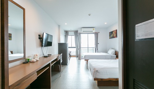 Chambre avec lits jumeaux