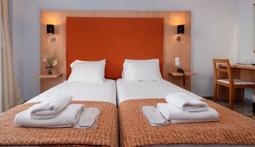Chambre Standard Double ou avec lits jumeaux, vue mer