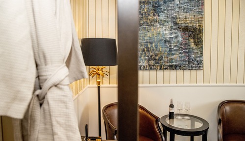 Chambre Double Standard, salle de bains commune