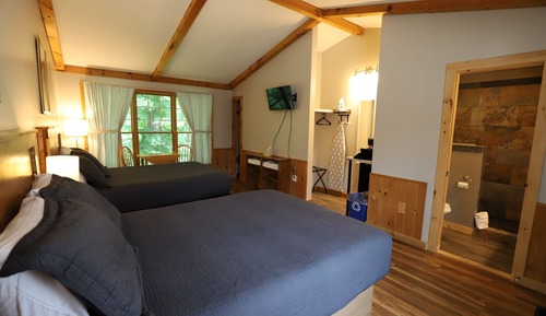 Cabane, 2 grands lits