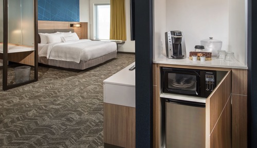 Suite, 1 très grand lit et 1 canapé-lit (Mobility Accessible, Roll-In Shower)