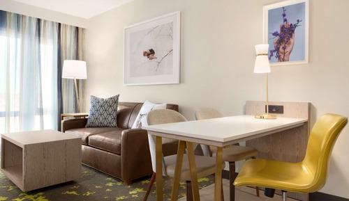 Suite, 1 chambre, accessible aux personnes à mobilité réduite, baignoire