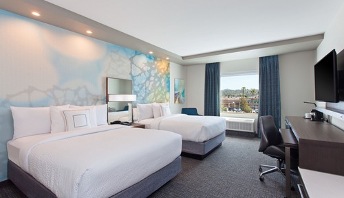 Chambre, 2 grands lits (Hearing Accessible)