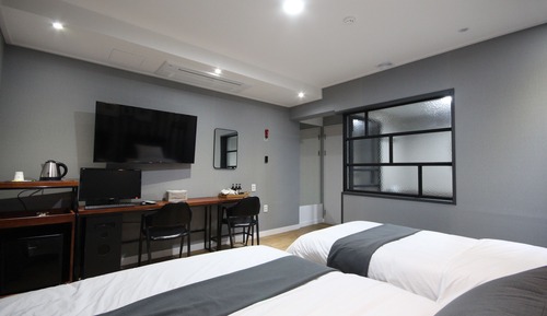 Chambre avec lits jumeaux