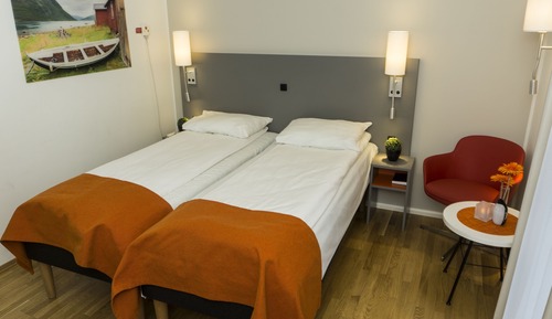 Chambre Double, accessible aux personnes à mobilité réduite