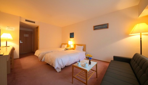 Chambre avec lits jumeaux